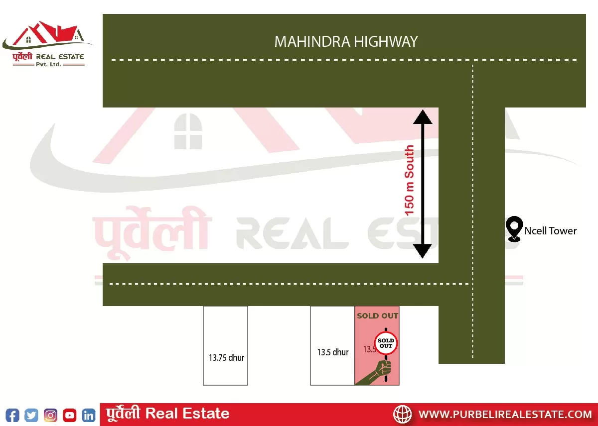 कमल-४, ज्योति चोकमा रहेको प्लानिंग भित्र ३ वटा आकर्षक घडेरीहरु बिक्रीमा