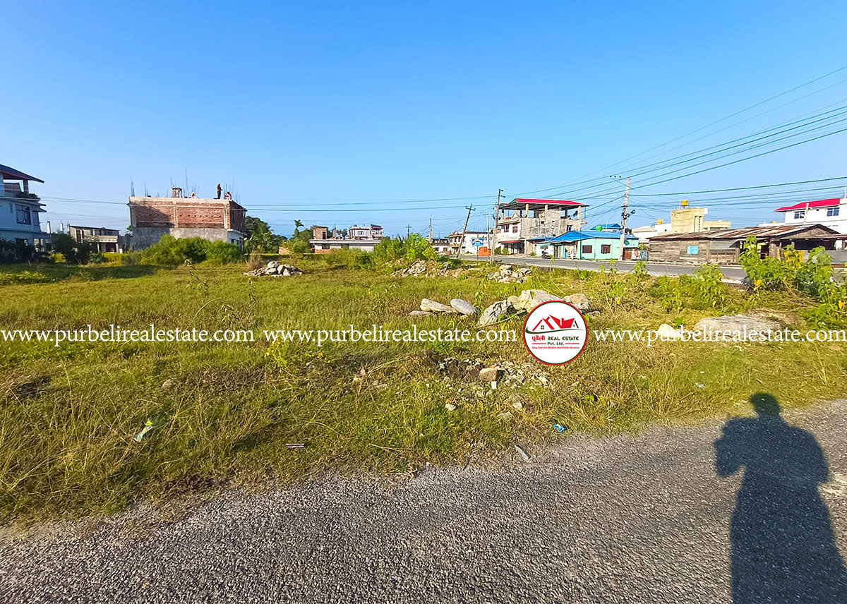दमक-०२, आम्दा राजमार्ग संग सटेको आकर्षक जग्गा बिक्रीमा | Land on sale at Near New Aamda Highway