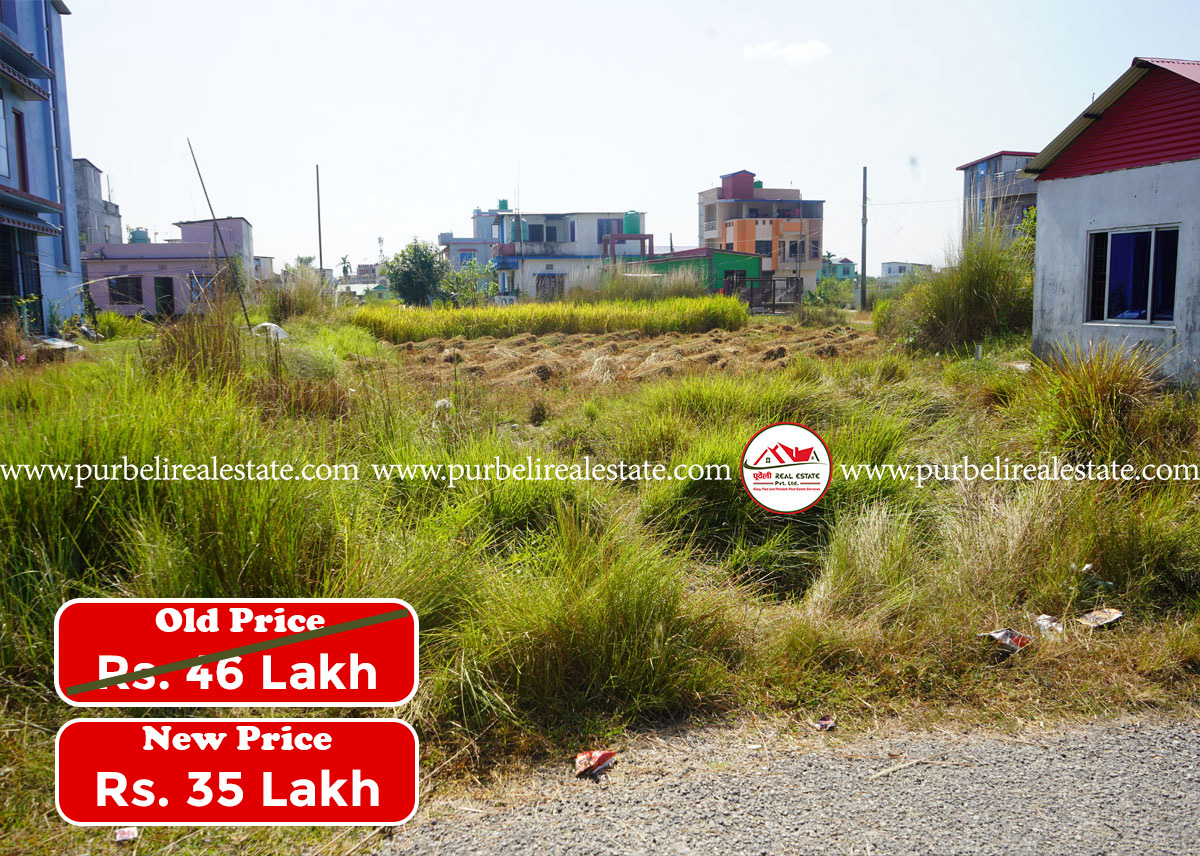 दमक-०५, धनेश्वोर चोक छेउमा आकर्षक ८.२५ धुर जग्गा बिक्रीमा | 8.25 dhur land on sale in Damak-05, Jhapa