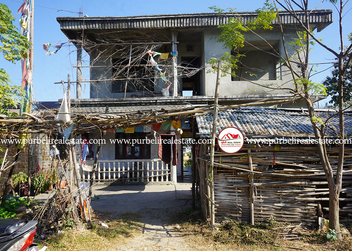 दमक-९, चेतनशिल टोलमा २ तल्ला घर बिक्रीमा