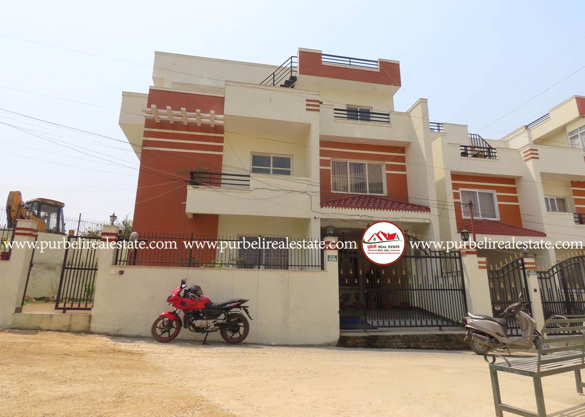 जोरपाटी ग्रिन सिटि कोलोनी, मूलपानीमा आकर्षक २.५ तल्ला घर बिक्रीमा