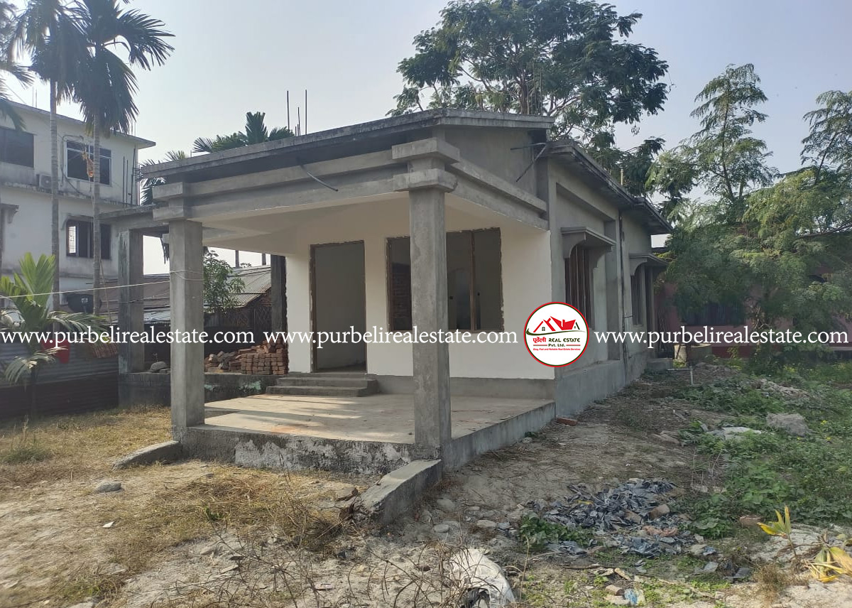 शिवनगर, कालिन चोक, बिर्तामोड-४ मा १ तल्ला घर बिक्रीमा