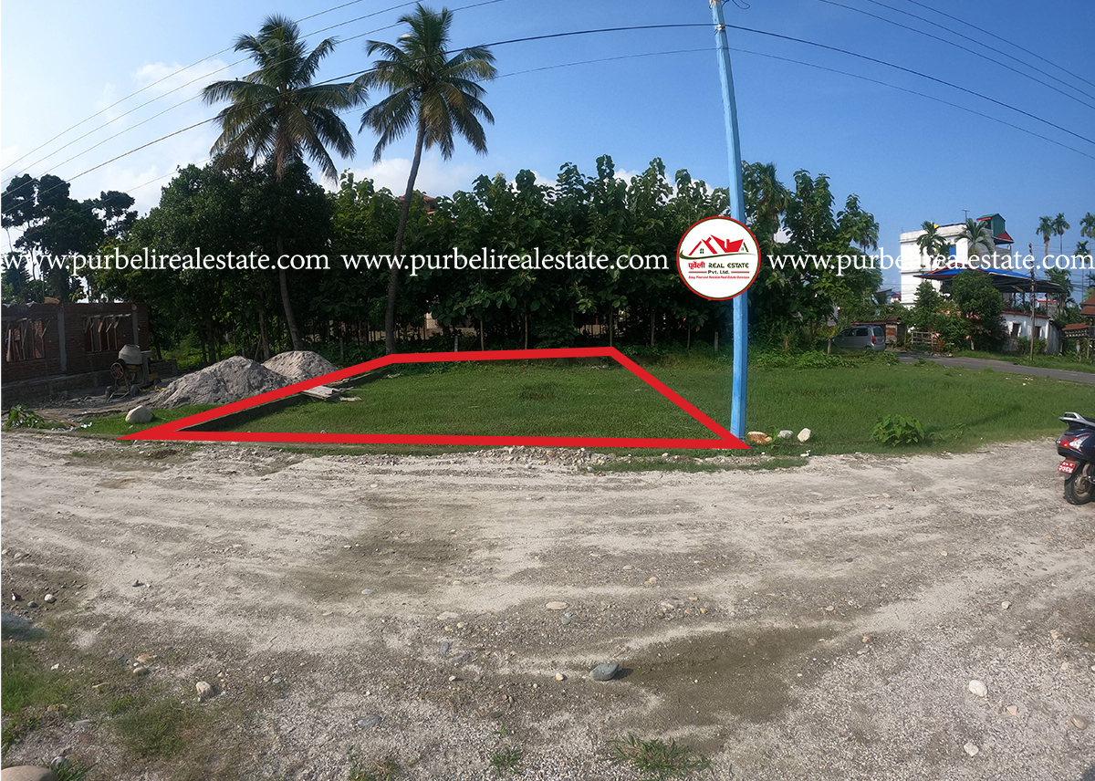 Attractive Land on sale at Damak-1, Fagunanda Chowk | दमक-०१ फागुनन्द चोक, चुलाचुली  बोर्डिङ छेउ १० धुर जग्गा बिक्रीमा |