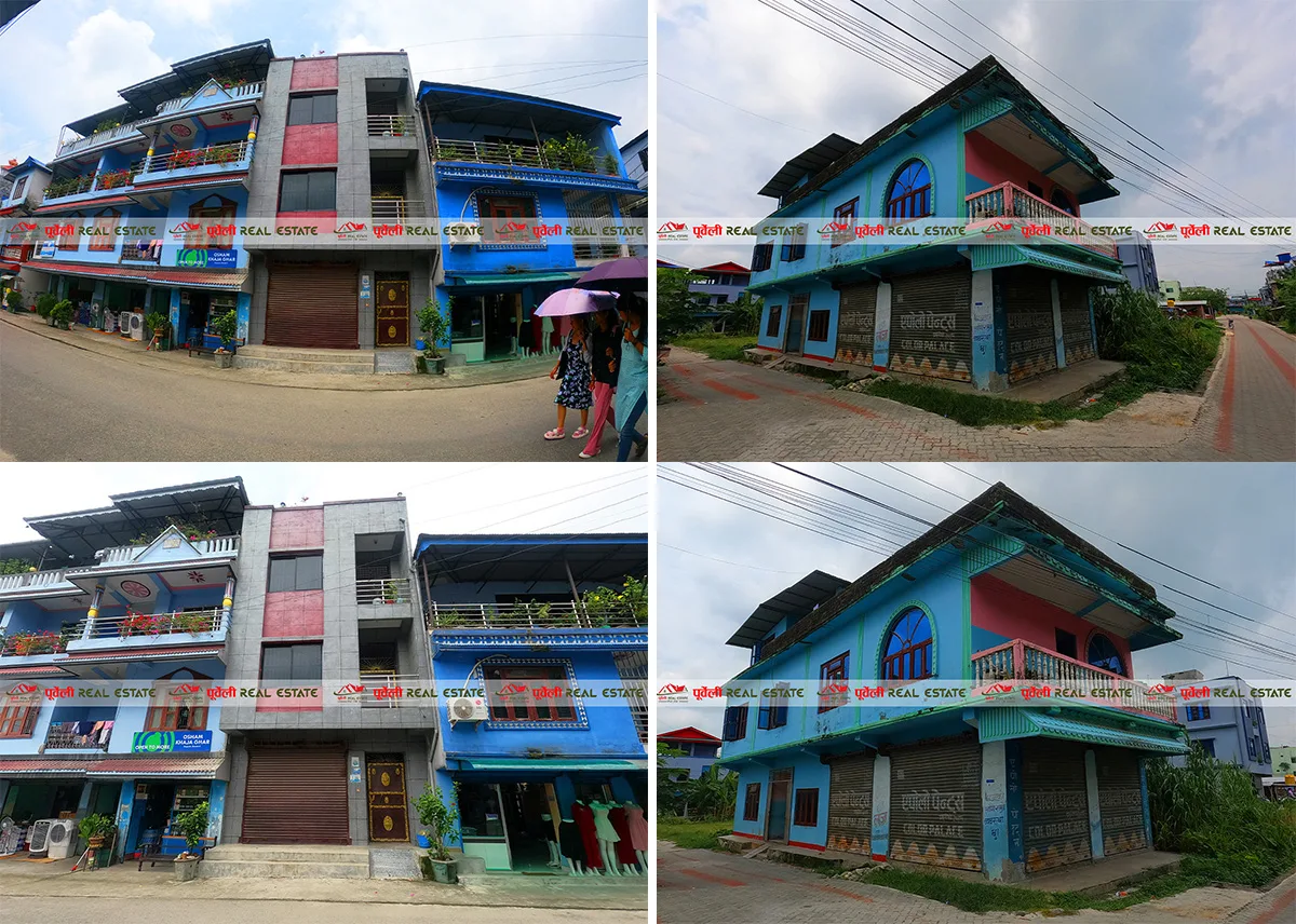 दमक-०१ र ०६ का व्यवसायिक जग्गामा निर्मित आकर्षक घरहरु बिक्रीमा | Attractive commercial houses for sale in Damak-01 and Damak-06.
