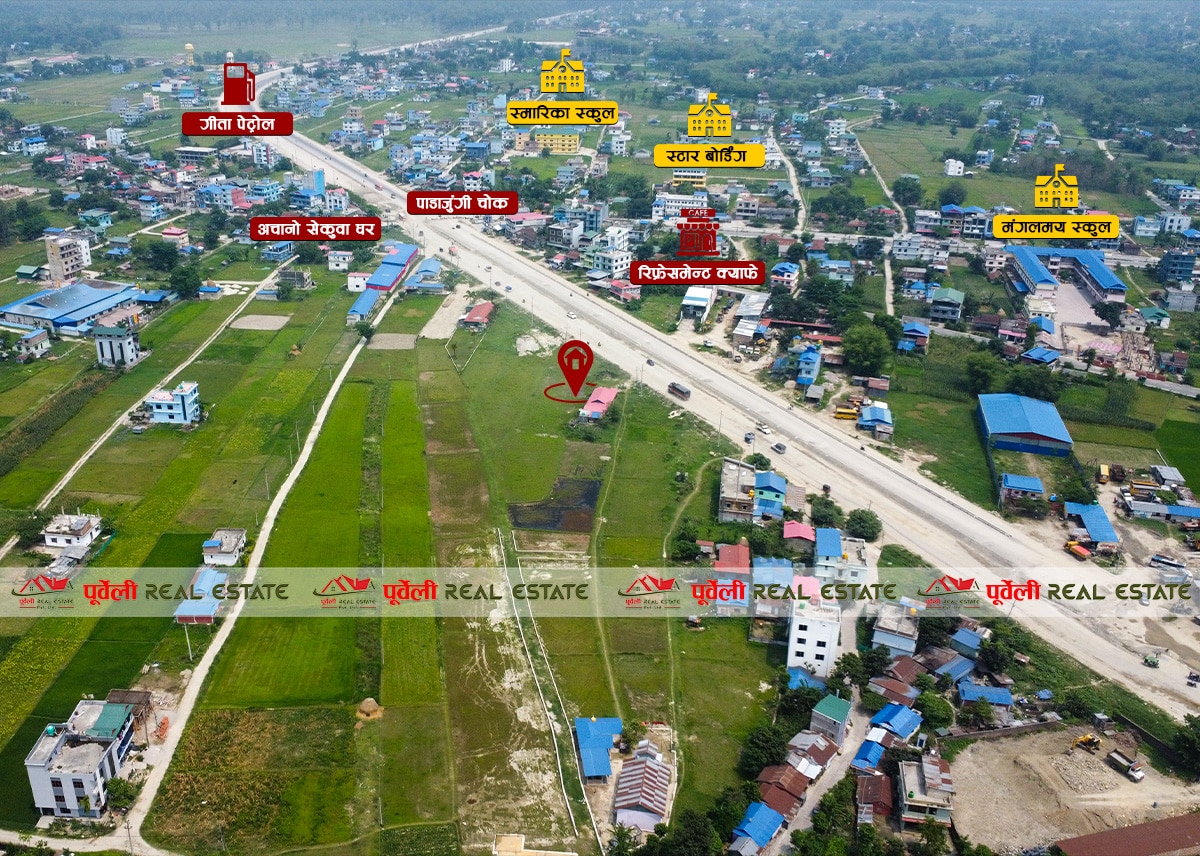 कमल–०५, पाडाजुंगी चोक छेउ २.५ कठ्ठा जग्गा बिक्रीमा | Kamal-05, Near Padajungi Chowk – 2.5 Kattha Land for Sale